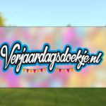 Verjaardag spandoek