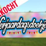 Verjaardag spandoek 3x1m